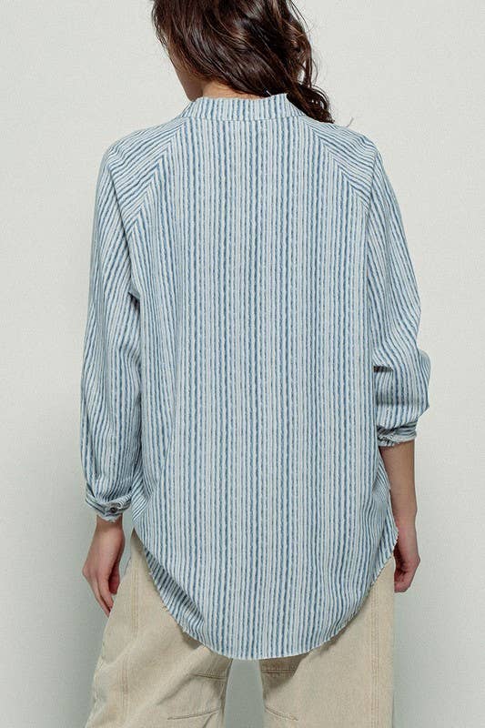 Coastal Linen Blouse