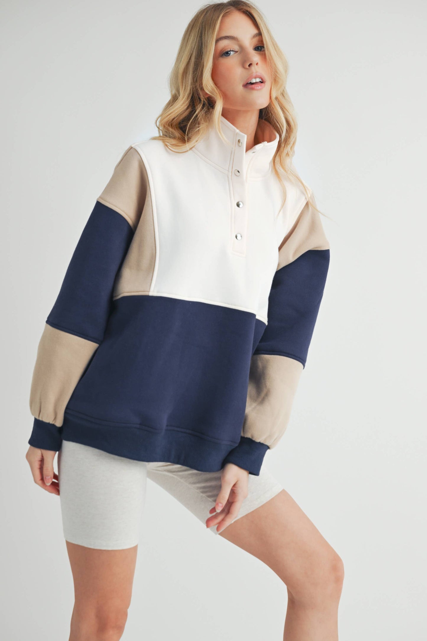 Colorblock Pullover