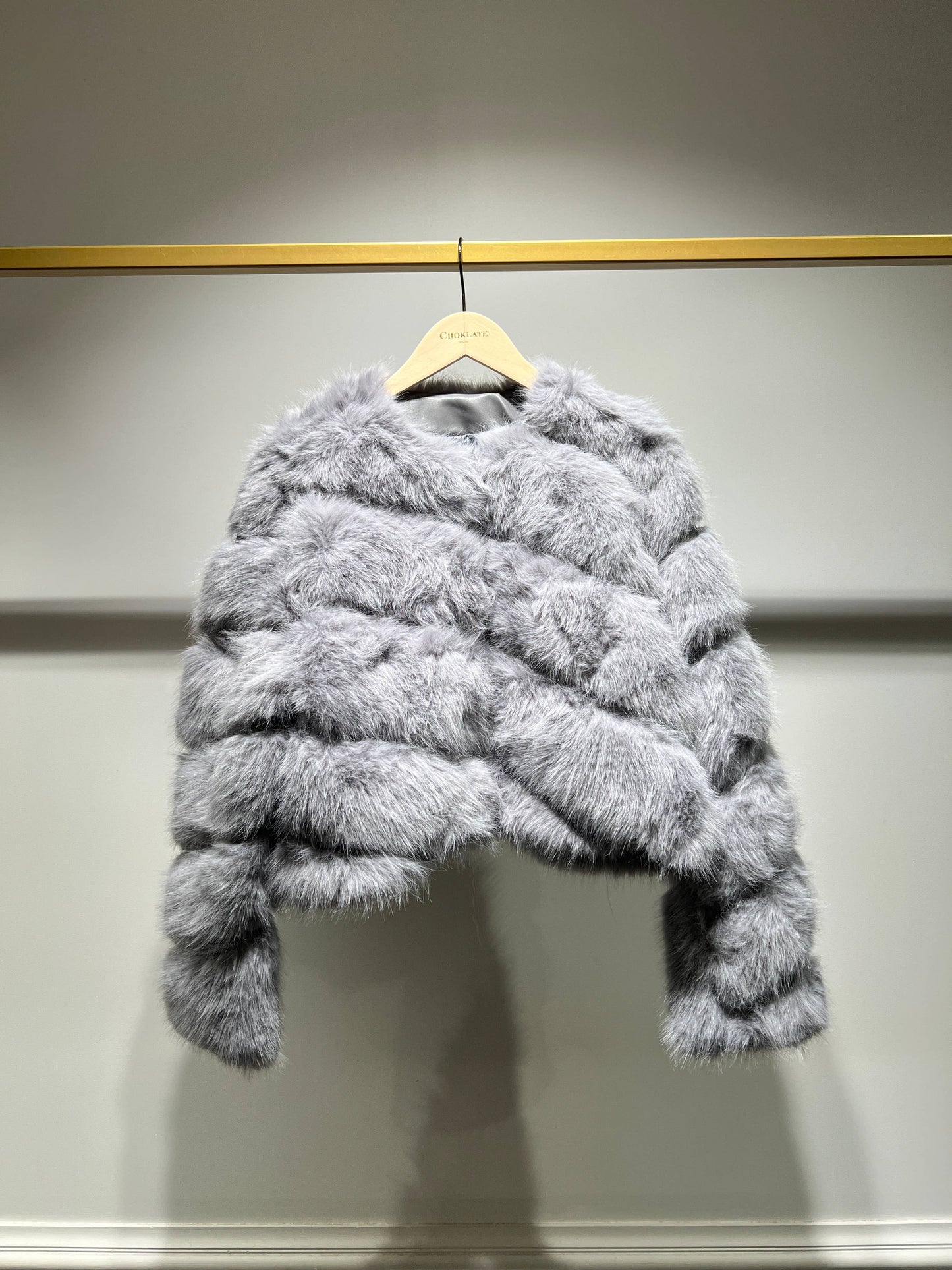 Greta faux fur short jacket