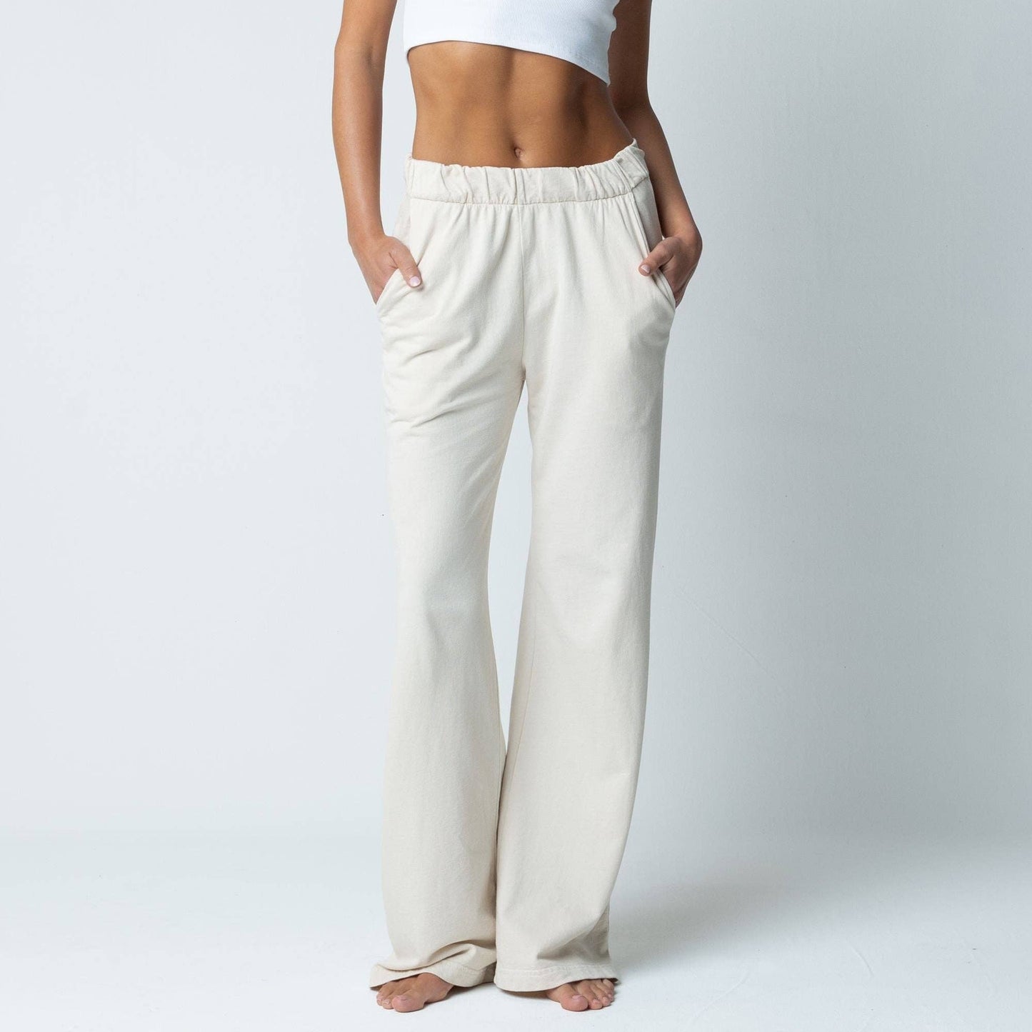 WOMENS FRENCH TERRY LOUNGE PANT