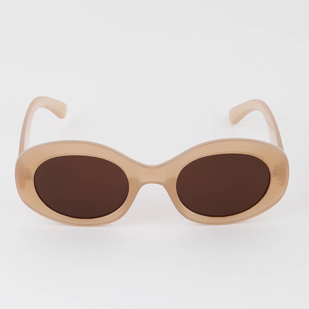 Minimal Retro Round Sunglasses