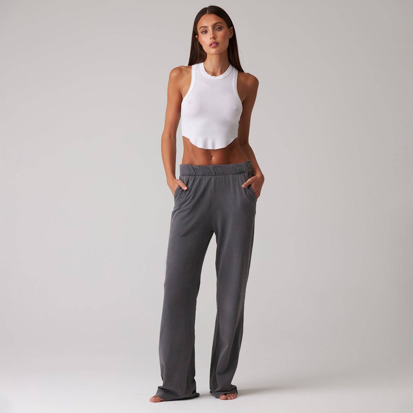 WOMENS FRENCH TERRY LOUNGE PANT