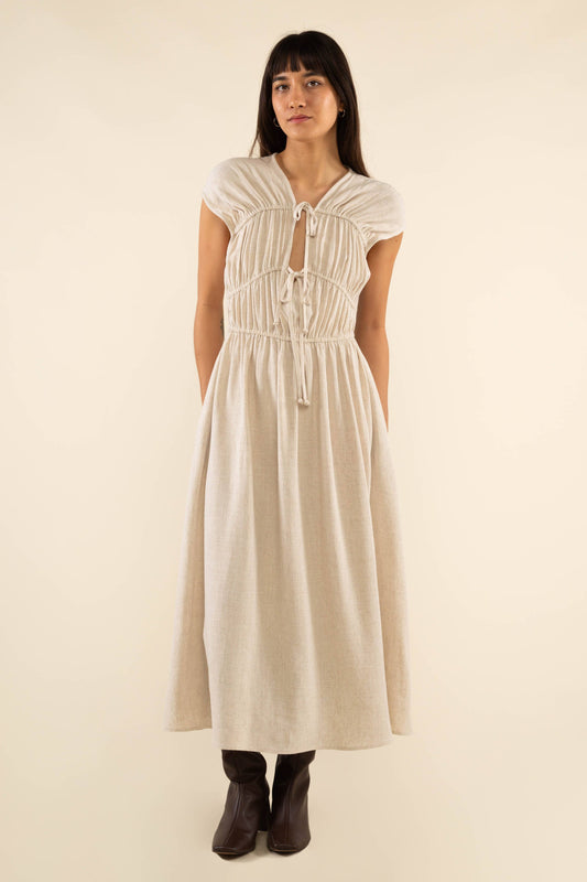 Carmela Ruched Dress