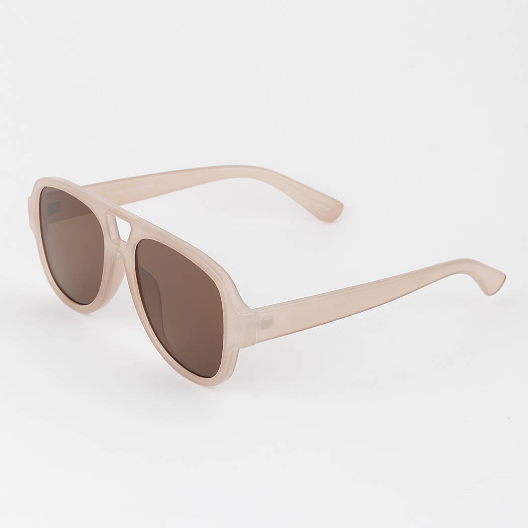 Tinted Aviator Sunglasses