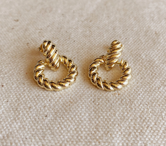 Croissant Drop Earring