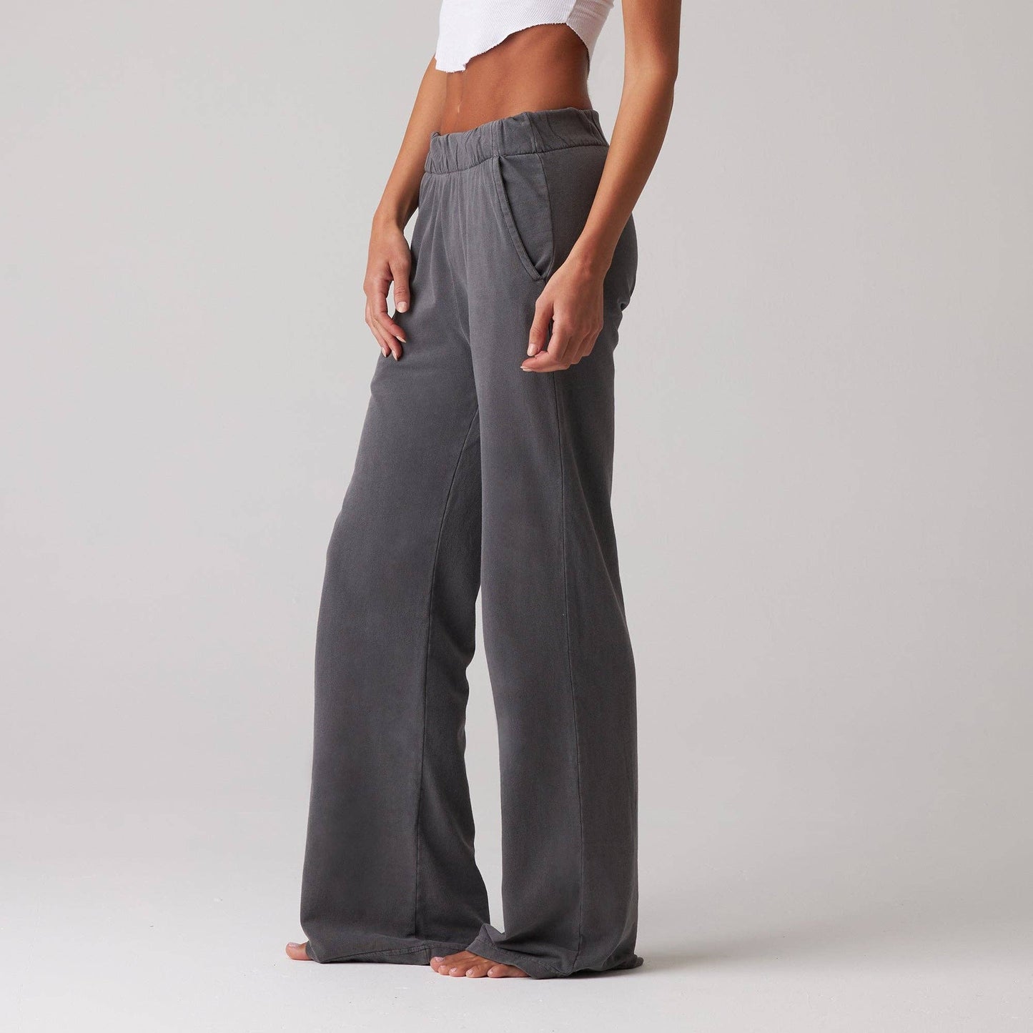 WOMENS FRENCH TERRY LOUNGE PANT