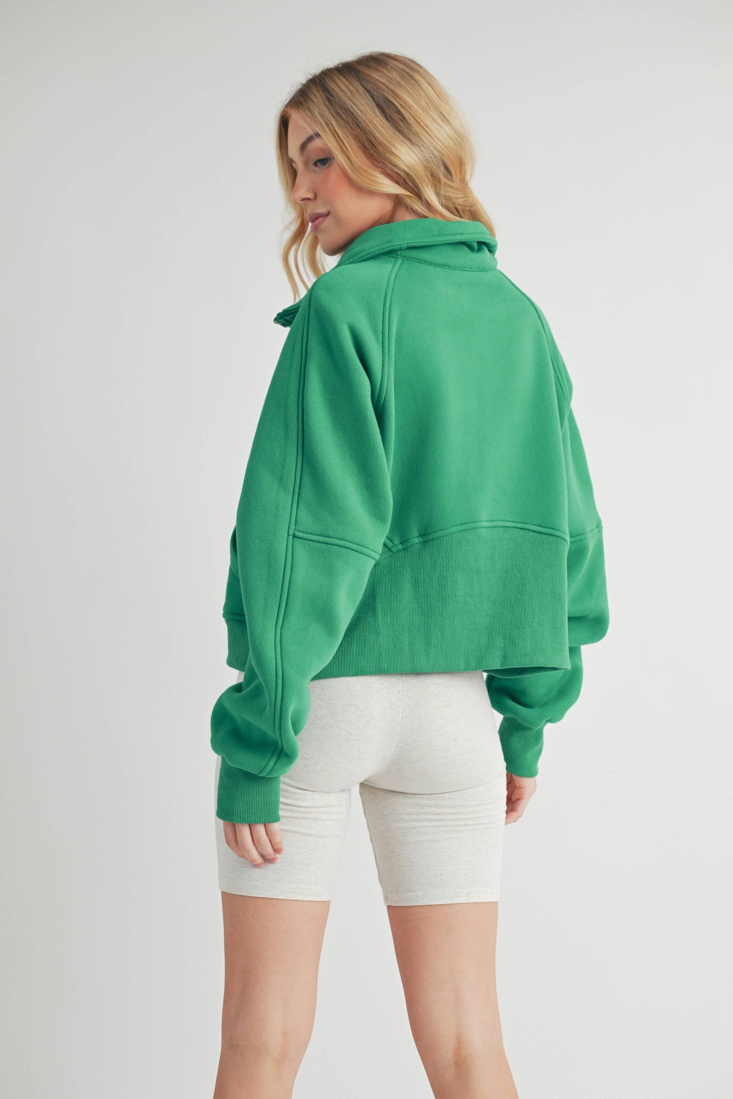 Funnel Neck Half Zip