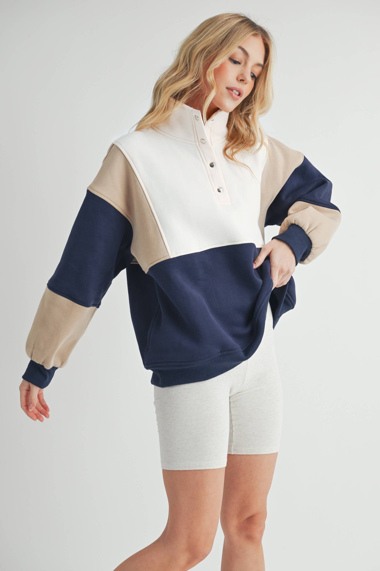 Colorblock Pullover