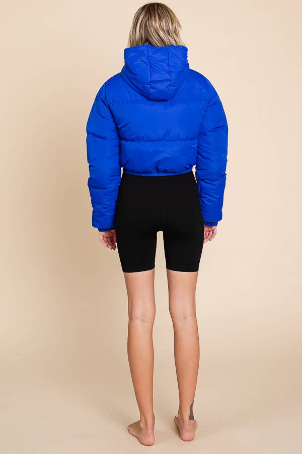 HOODIE PUFFER WITH POCKETS