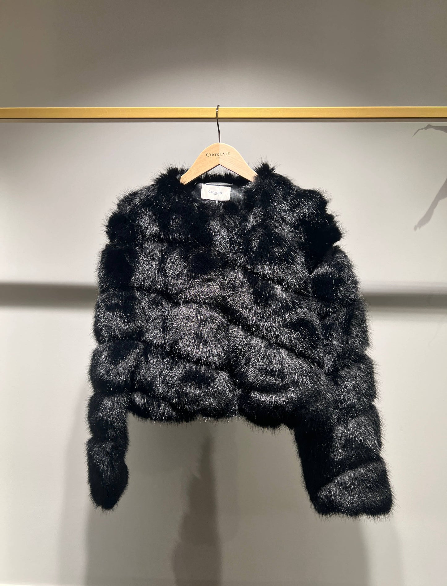 Greta faux fur short jacket