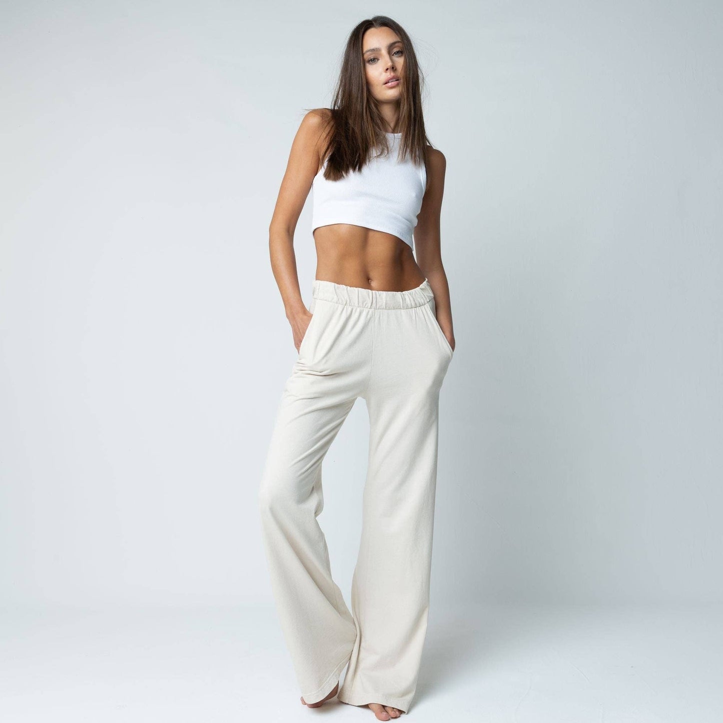 WOMENS FRENCH TERRY LOUNGE PANT