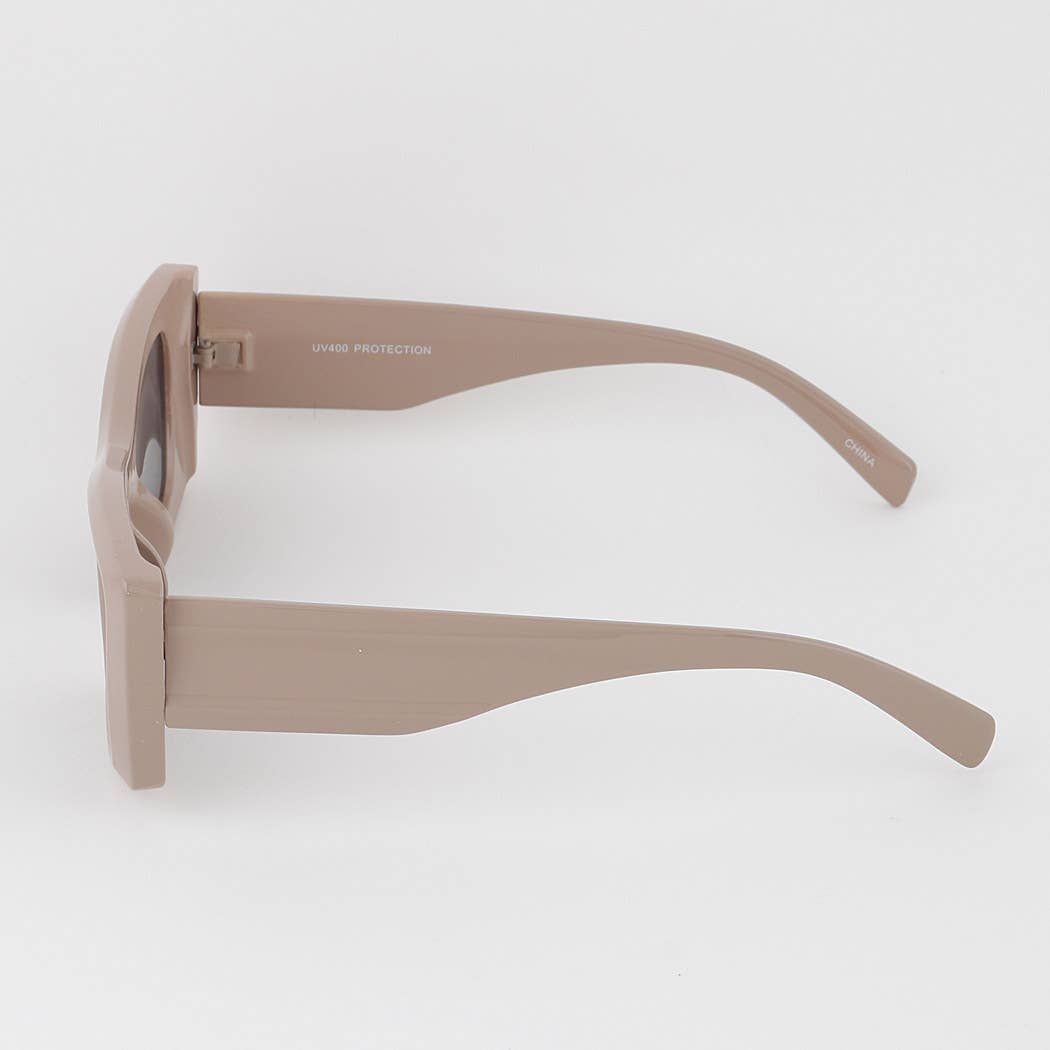 Double Indent Cateye Sunglasses